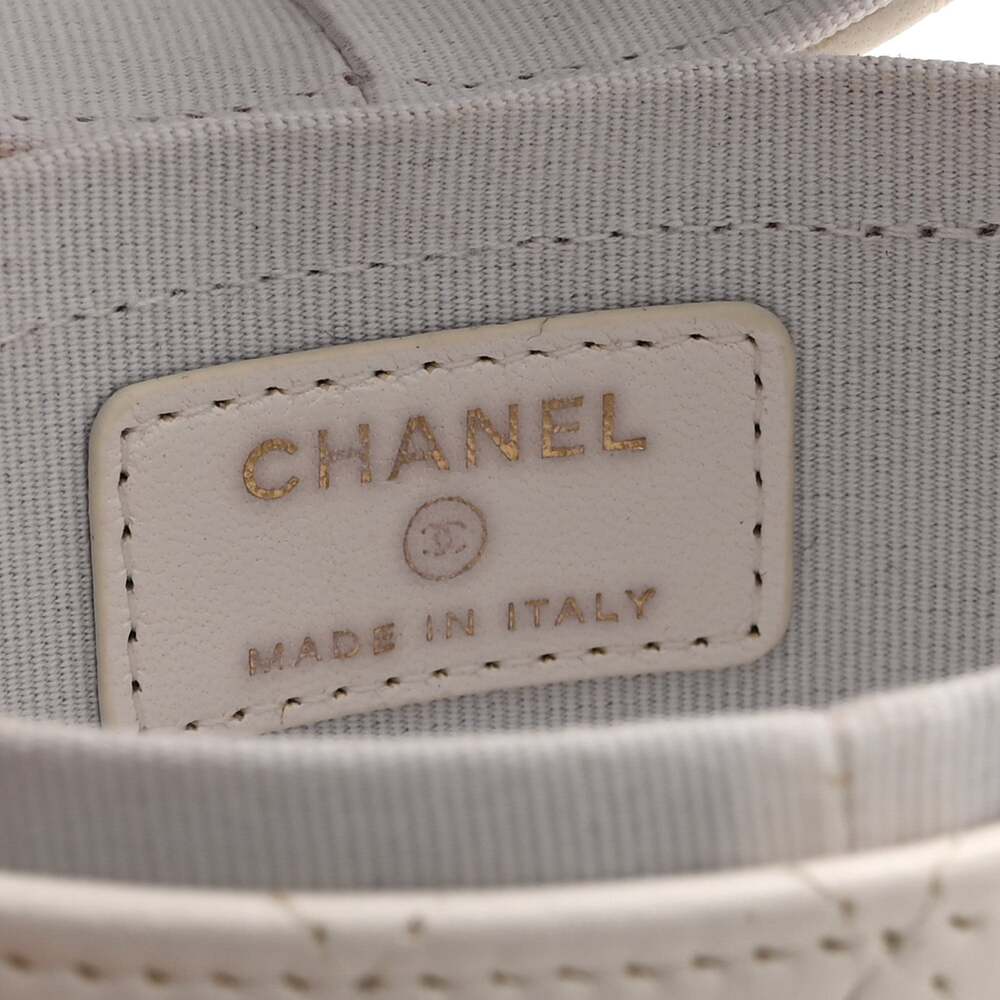 Chanel Lambskin Quilted Round Mini #247274C19B - Picture 7 of 13